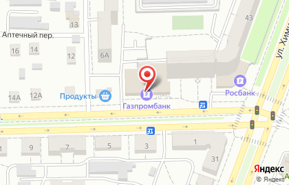Западно-Сибирский филиал Газпромбанк на Магистральной улице на карте