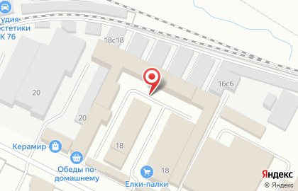 Автоцентр Омега в Кировском районе на карте