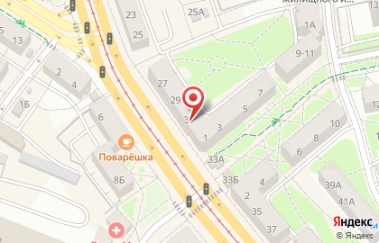 Компания по предоставлению телекоммуникационных услуг Простор-СМС на карте