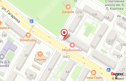 Магазин Росинка в Советском районе на карте