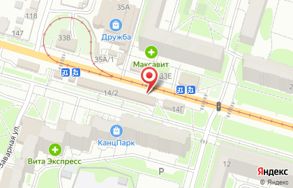 Пончиковая Пышка в Зареченском районе на карте