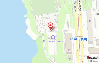 Челябинская школа автоспорта на карте