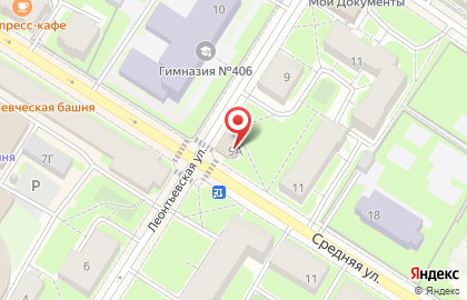 Кафе Keb House & Good Coffee на Леонтьевской улице, 9а в Пушкине на карте