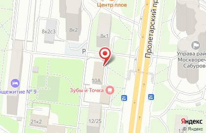 Фармацевтическая компания Фармстор на Пролетарском проспекте на карте
