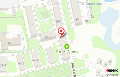 Продуктовый магазин в Казани на карте