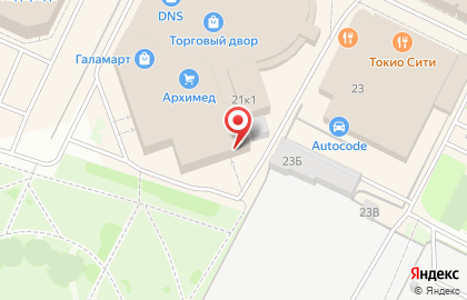 Транспортно-экспедиторская компания Деловые Линии на метро Академическая на карте