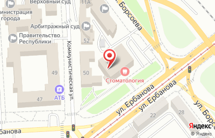 ГЛЯНЕЦ в Советском районе на карте