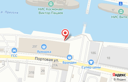 Транспортная компания в Калининграде на карте