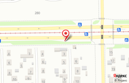 Продовольственный магазин на Читинской улице на карте