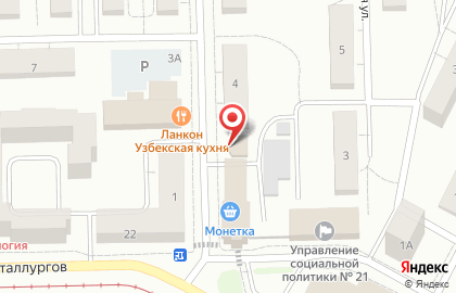 Магазин товаров для животных Счастливый питомец на улице Гастелло на карте