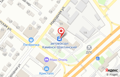 Магазин автозапчастей Иномарочка, магазин автозапчастей в Каменск-Шахтинском на карте