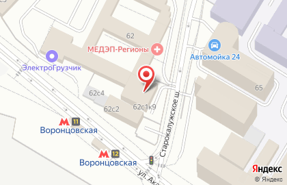 Парадигма на Старокалужском шоссе на карте