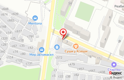 Магазин автозапчастей Азия-Авто на Волгоградской улице на карте