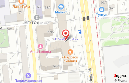 Туристическое агентство Спектр на улице Маршала Жукова на карте