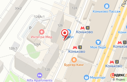 Donatto в Коньково на карте