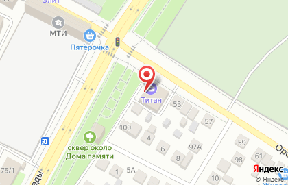 Магазин керамической плитки и керамического гранита Kerama Marazzi в Центральном районе на карте