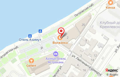 Кафе-бар Ривер сити на карте