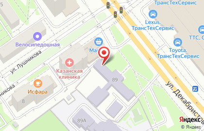 Альянс ТУРЫ.ру на улице Лушникова на карте