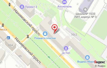 Мосцветторг на Профсоюзной на карте