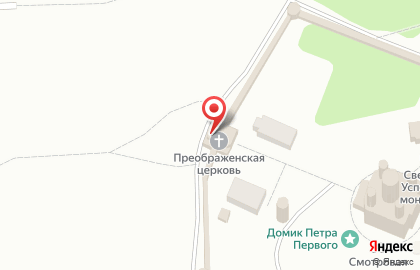 Свято-Успенский Свенский мужской монастырь на Московской улице на карте