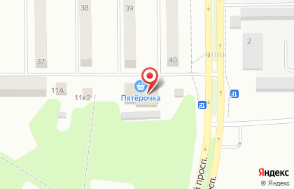 Сеть супермаркетов Сибириада в Новосибирске на карте