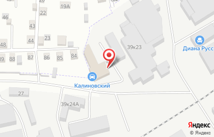 Калиновский на карте