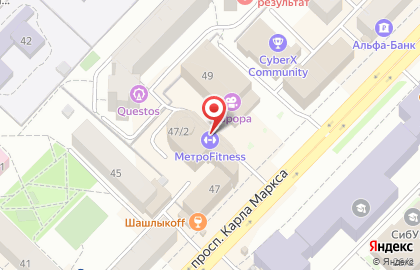 Банкомат Райффайзенбанк, АО в Ленинском районе на карте