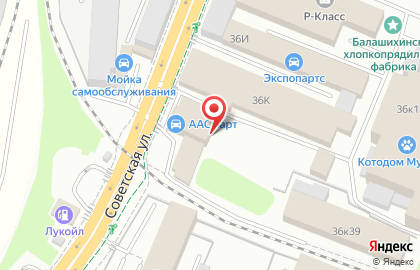 Орбита на Советской улице на карте