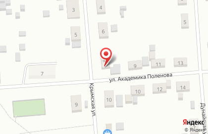 Магазин автозапчастей Кулибин на Крымской улице на карте