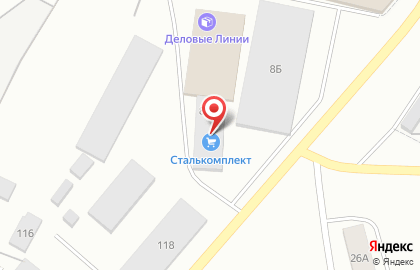 Завод металлокровли Сталькомплект на Чусовской улице на карте