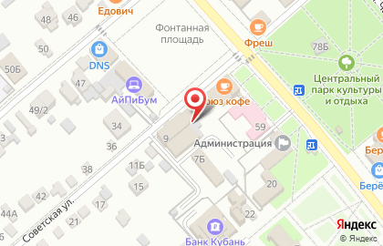 Вятка на Советской улице на карте