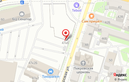 Шиномонтажная мастерская Альянс в Фрунзенском районе на карте