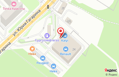 Автосалон Renault в Ленинградском районе на карте