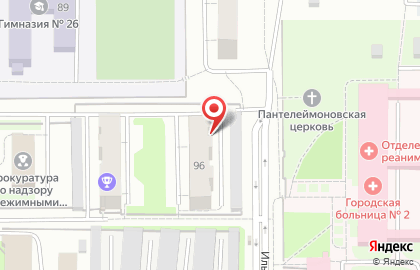 Кронос на Ильменской улице на карте