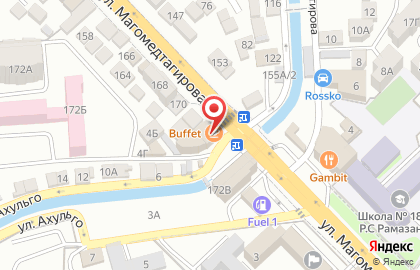 Столовая Buffet на улице Магомедтагирова на карте