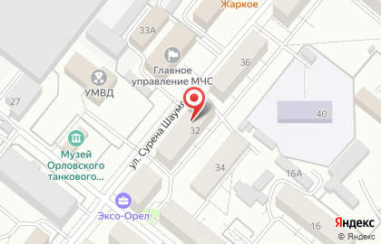 Магазин на Шаумяна, ООО Карден на карте