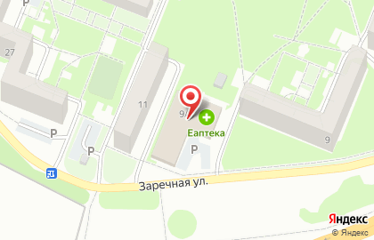 Супермаркет Пятёрочка в Заволжском районе на карте