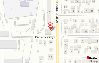 Продуктовый магазин в Оренбурге на карте