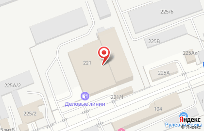 Двери для дома на Омской улице на карте