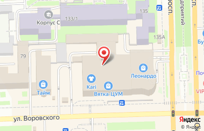 Компания Страховка43.РФ на улице Воровского на карте