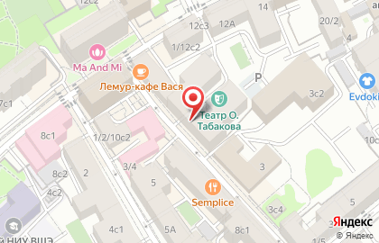Театральный подвал на карте