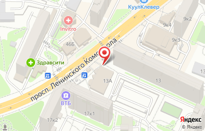 Аптека Горздрав в Москве на карте