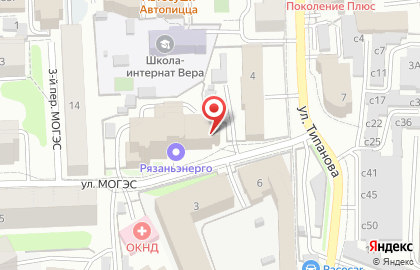 Региональная энергетическая комиссия Рязанской области на карте