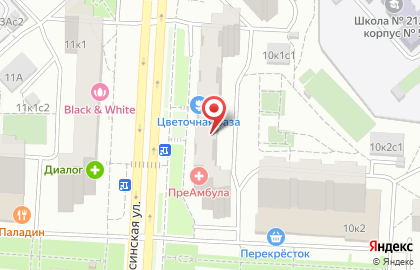 Кадровое агентство Карт Бланш на Новокосинской улице на карте