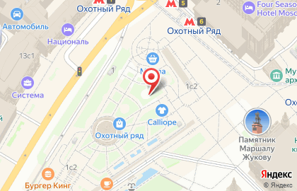 Магазин Библиотека ароматов на Манежной улице на карте