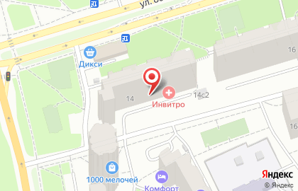 Компания Мир натяжных потолков на улице 800-летия Москвы на карте