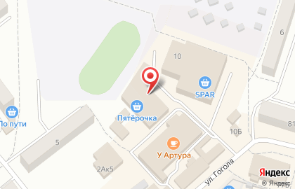 Магазин ЕТС Гурьевские колбасы в Калининграде на карте