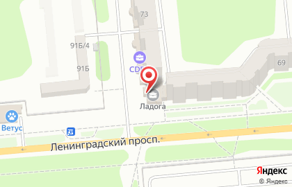 Студия эпиляции Epiline на Ленинградском проспекте на карте