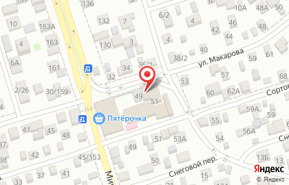 Торговая компания ТеплоТех на улице Макарова на карте