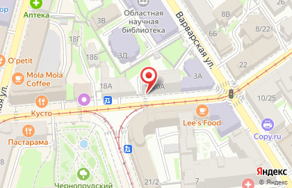 Центр оперативной печати в Нижегородском районе на карте